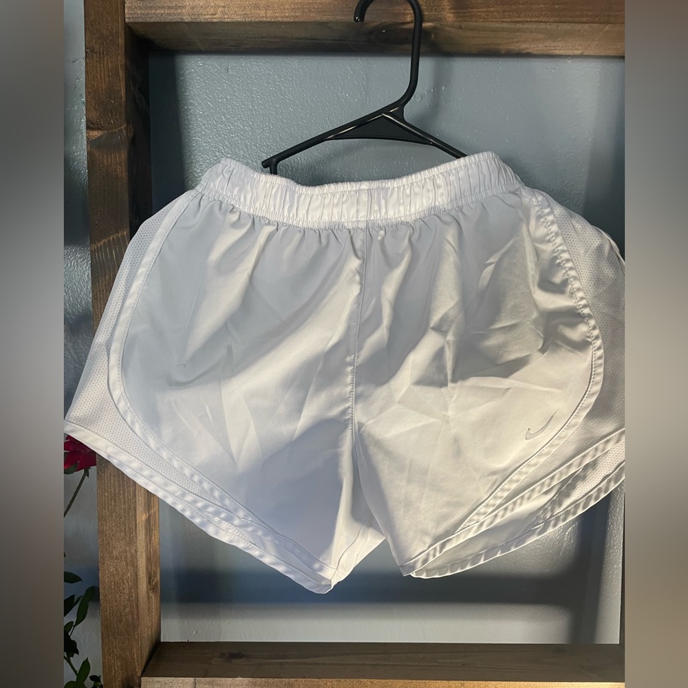 Nike Dry Fit White Shorts